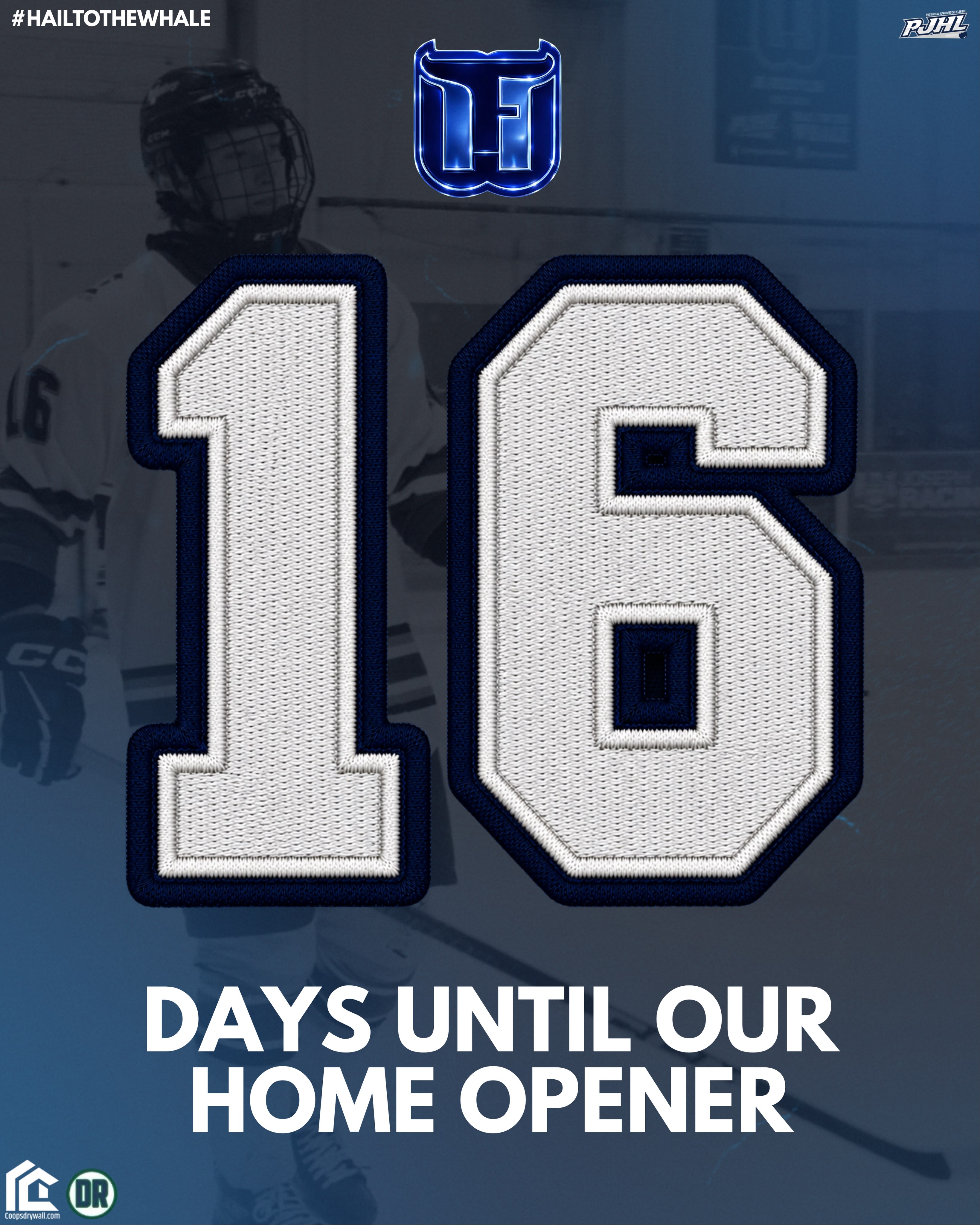 A little over 2 weeks to go🤩🐳

#ferguswhalers #PJHL #hailtothewhale
